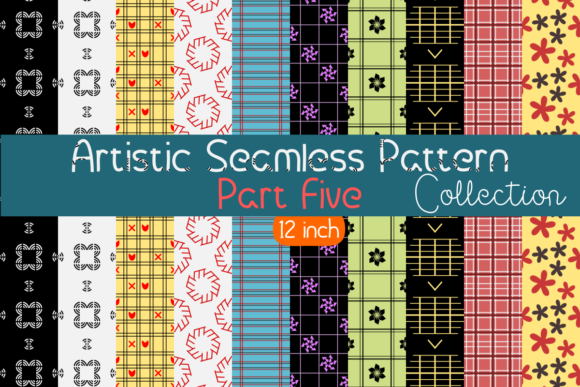 Artistic Seamless Pattern Part Five: A Creative Resource for Designers and Everyday Users
