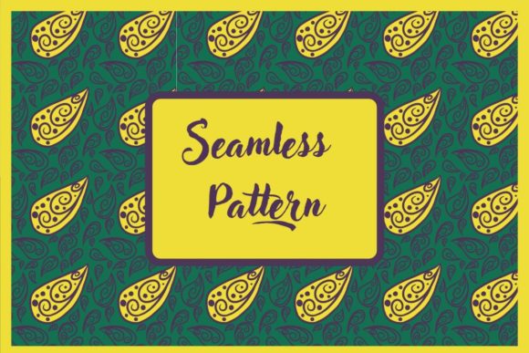 Green Abstract Seamless