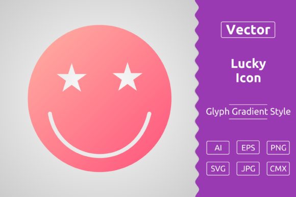 Vector Lucky Gradient Icon: A Strategic Tool for Creative and Business Projects