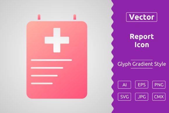 Vector Report Gradient Icon: A Versatile Tool for Designers and Creators