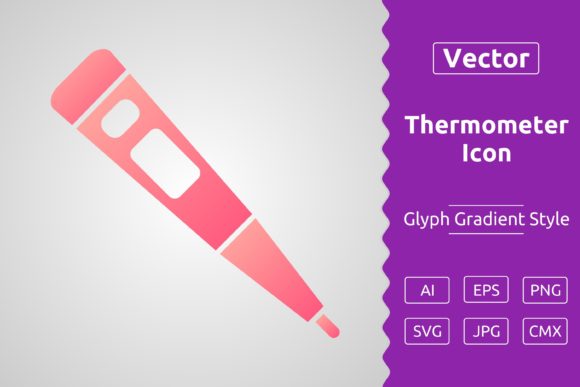 Vector Thermometer Gradient Icon: A Versatile Tool for Modern Design Workflows